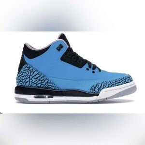 Air Jordan 3 Retro UNC Blue Sneakers